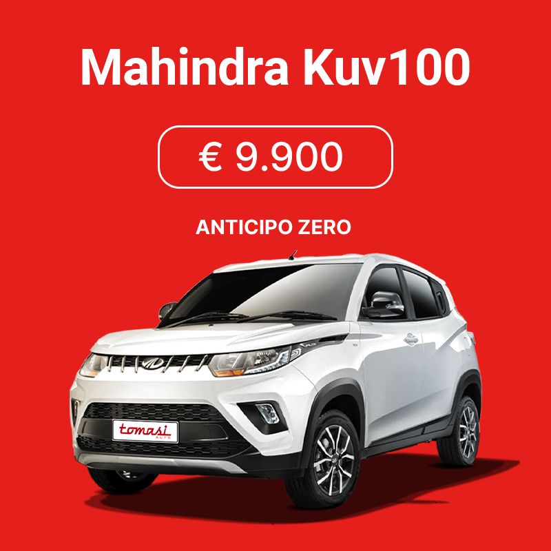 offerte mahindra kuv 100 vr