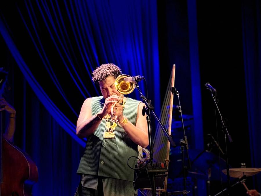 chief adjuah on trumpet