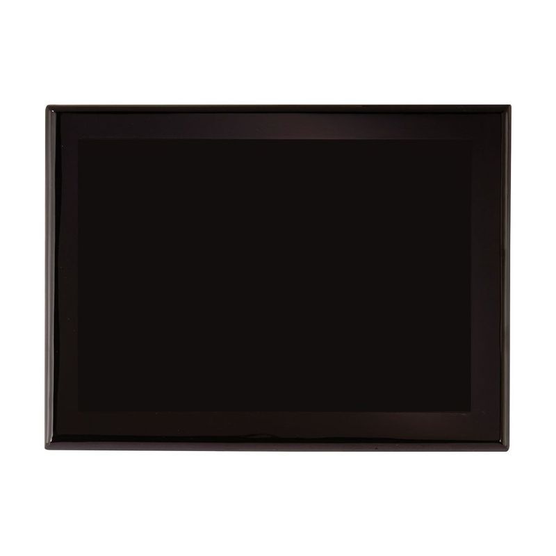 Black Piano Finish Plaque Award, Medium