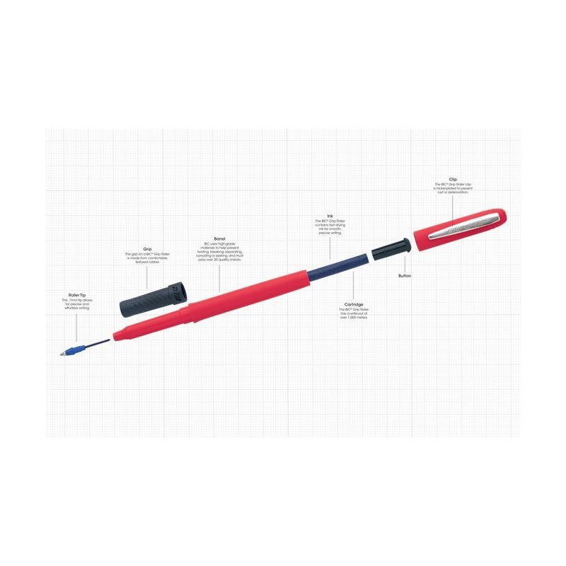 BIC Grip Roller Pen