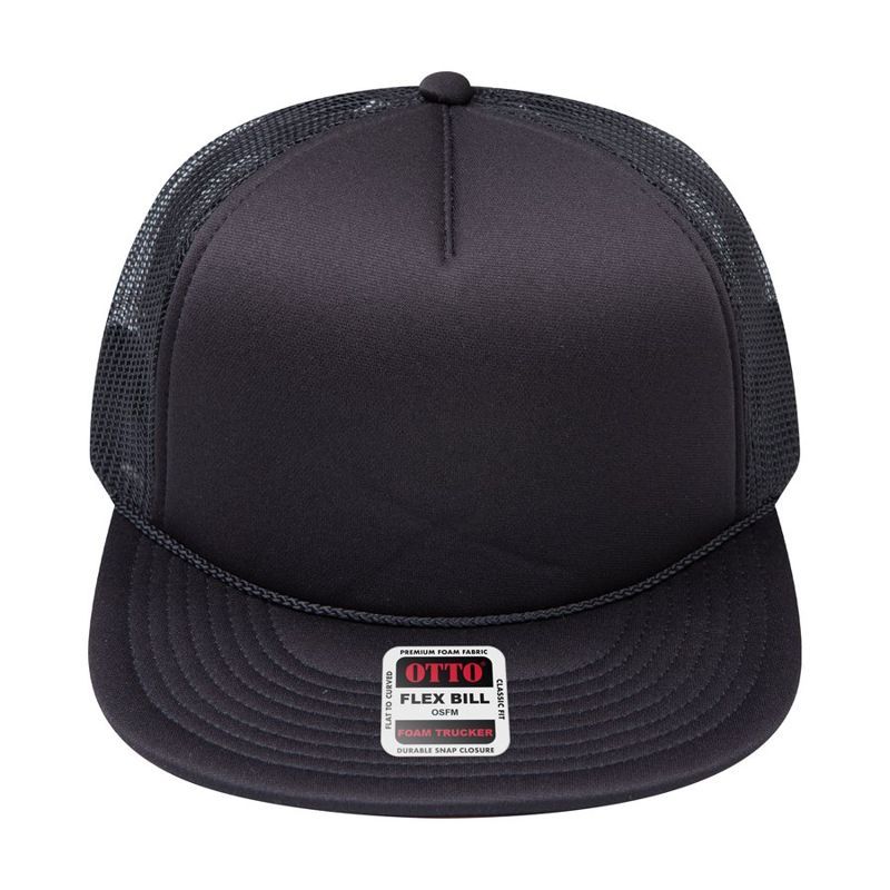 OTTO Cap Snap 5 Panel Pro Style Mesh Back Trucker Hat