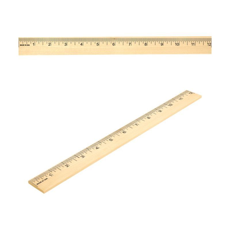 12 Inch Basswood Ruler