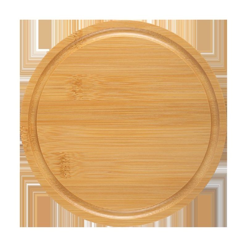 8 Piece Swivel Top Bamboo Cheese Board Set