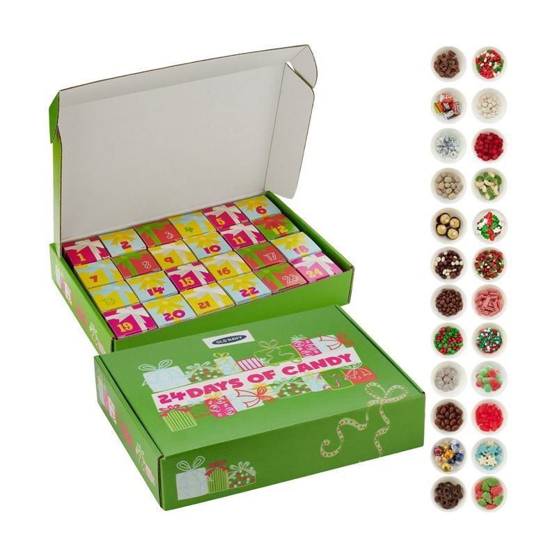 24 Days of Holiday Candy Box