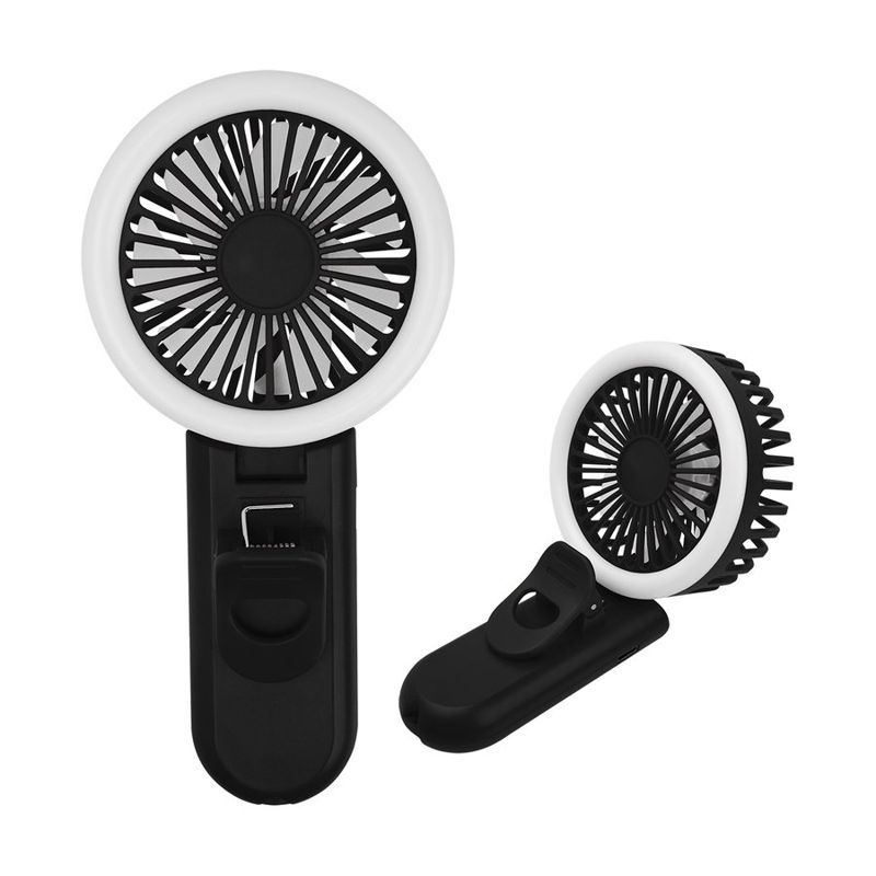 Ring Light Fan for Phone and Laptop