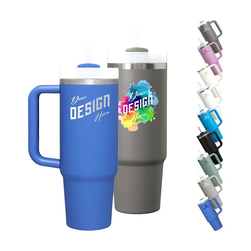 Stanley 30 oz Stainless Steel Insulated Quencher Travel Mug