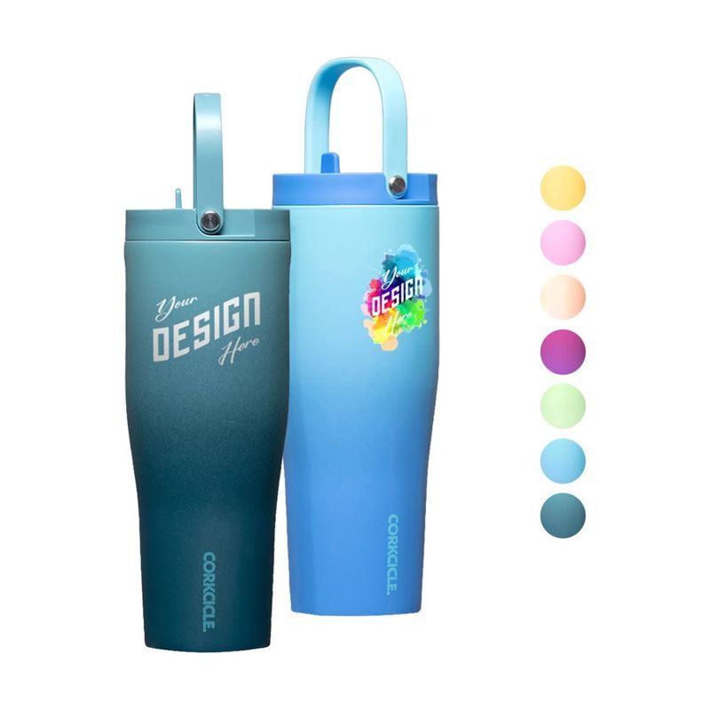 Corkcicle 30 oz Colorblock Go Cup XL