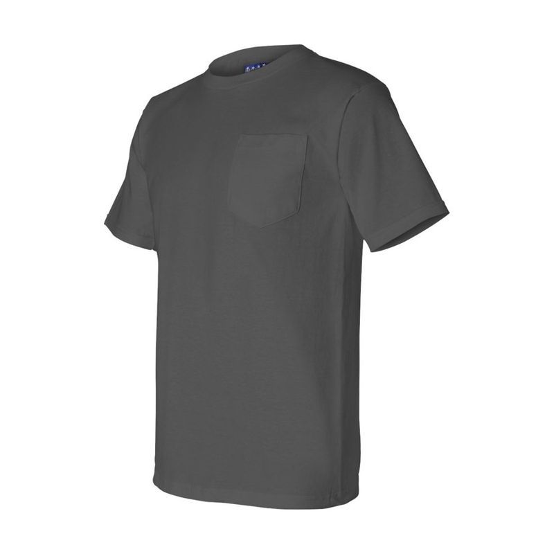 Bayside Unisex Union-Made Pocket T-Shirt
