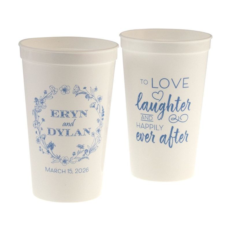 22 oz Smooth Wedding Cup