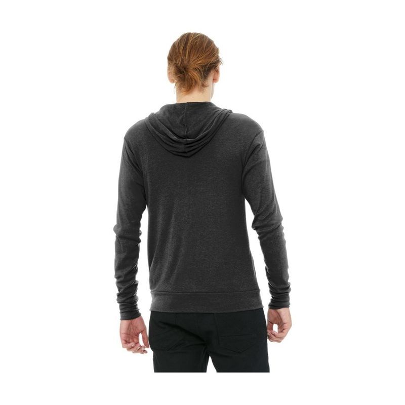 BELLA+CANVAS Unisex Triblend Full-Zip Lightweight Hoodie