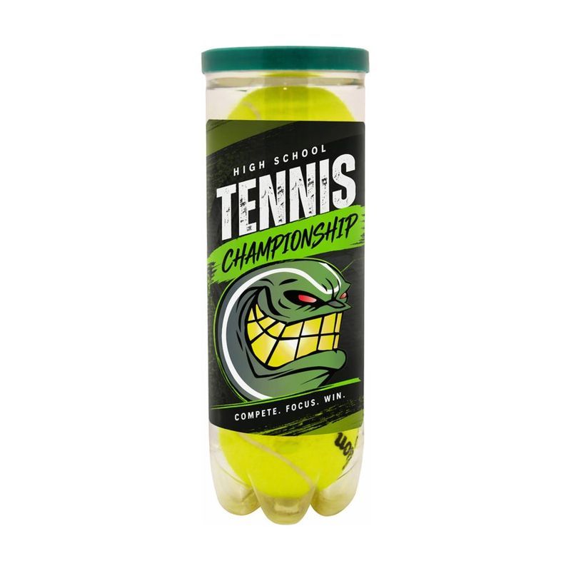 Wilson Championship Tennis Balls, Half Can Wrap