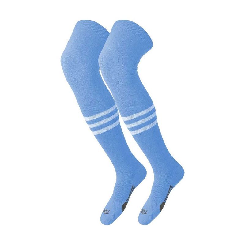 Dugout Striped Over the Knee Baseball Socks