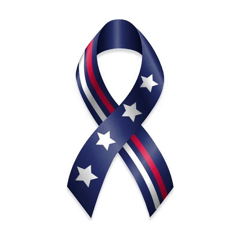 USA Flag Magnetic Ribbon 4 x 8