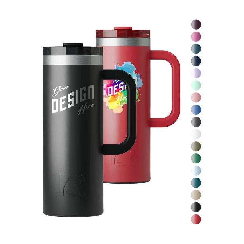 RTIC 20 oz Stainless Ceramic Lined Road Trip Travel Mug