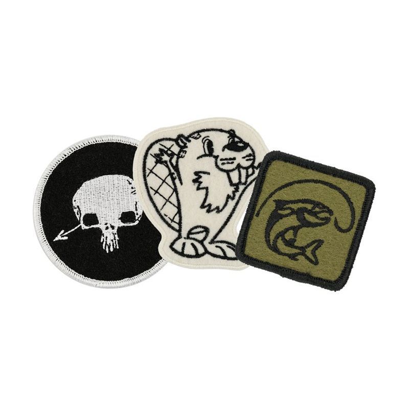 Embroidered Patch with Sublimated Detail, 2.5"