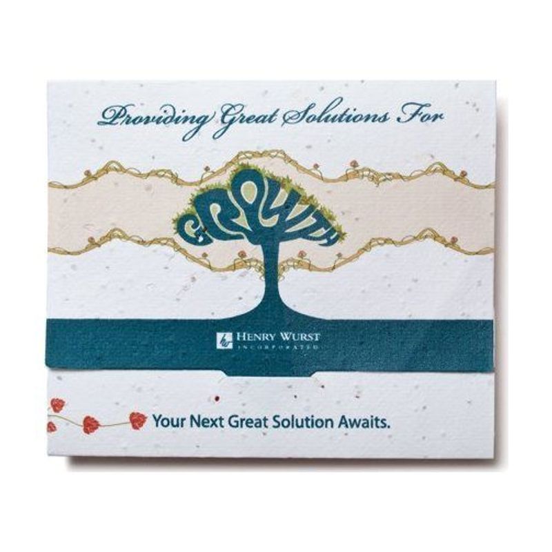 Seed Paper Gift Card Holder