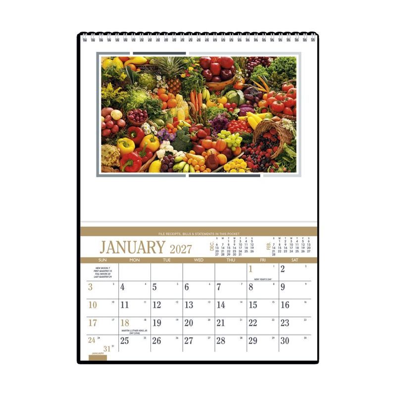 Recipe Pocket Calendar