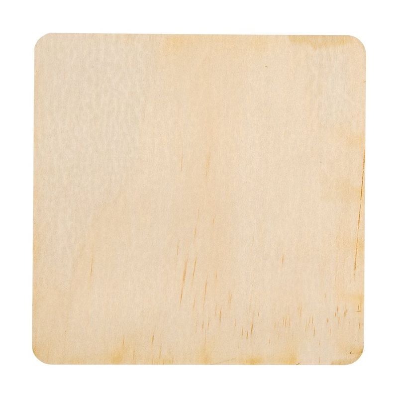 Square Wood Coaster