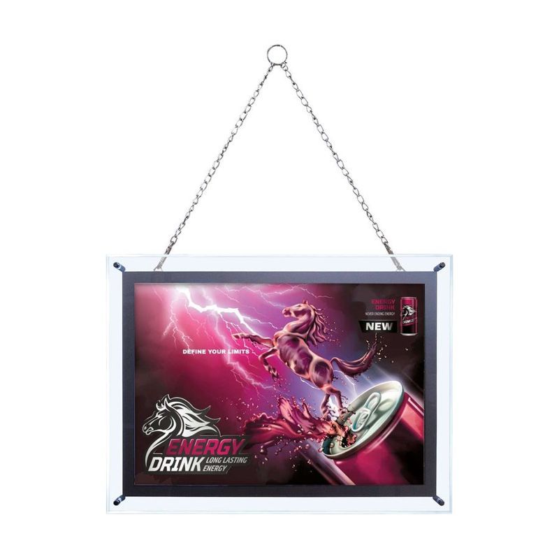 14 x 20 Crystal Edge Display Light Box Kit