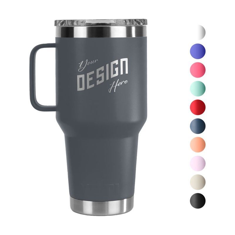 YETI 30 oz Stainless Steel Insulated Travel Mug with Handle