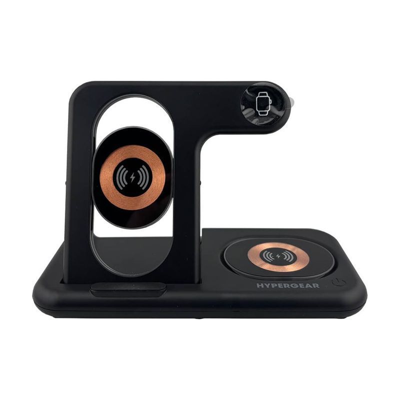 4-in-1 Foldable Wireless Charging Stand with 15W Fast Charge
