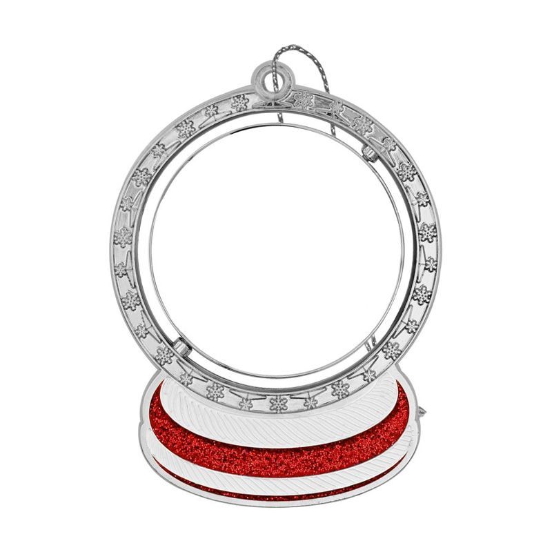 Spinner Snow Globe Holiday Ornament