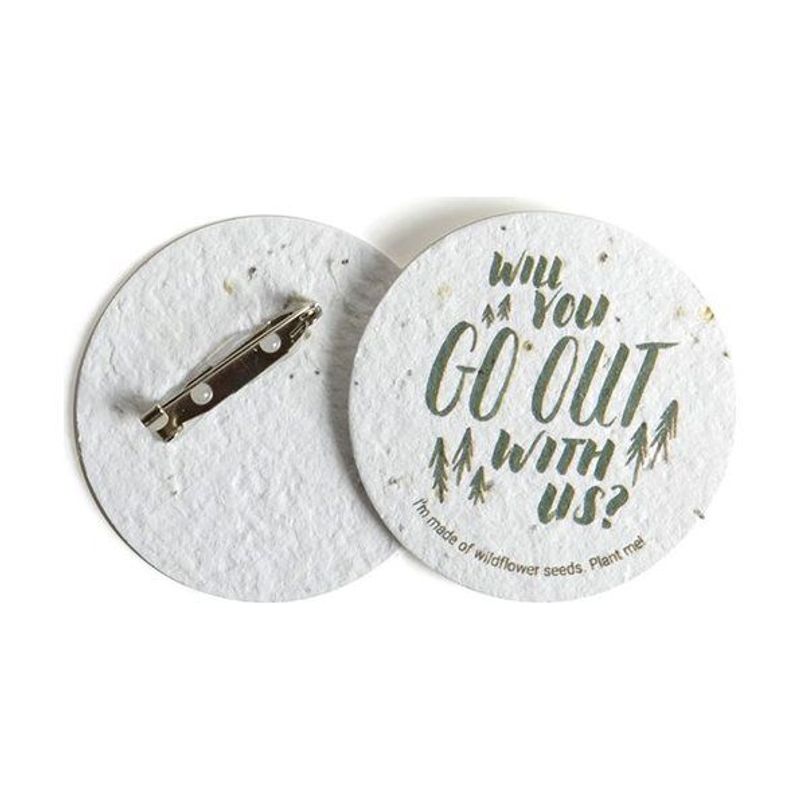 Seed Paper Pin