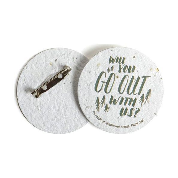 Seed Paper Pin