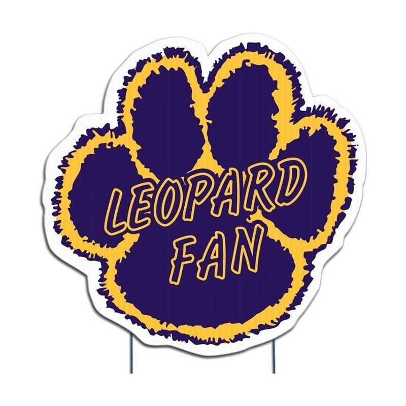Paw Shape Yard Sign, Screen Printed