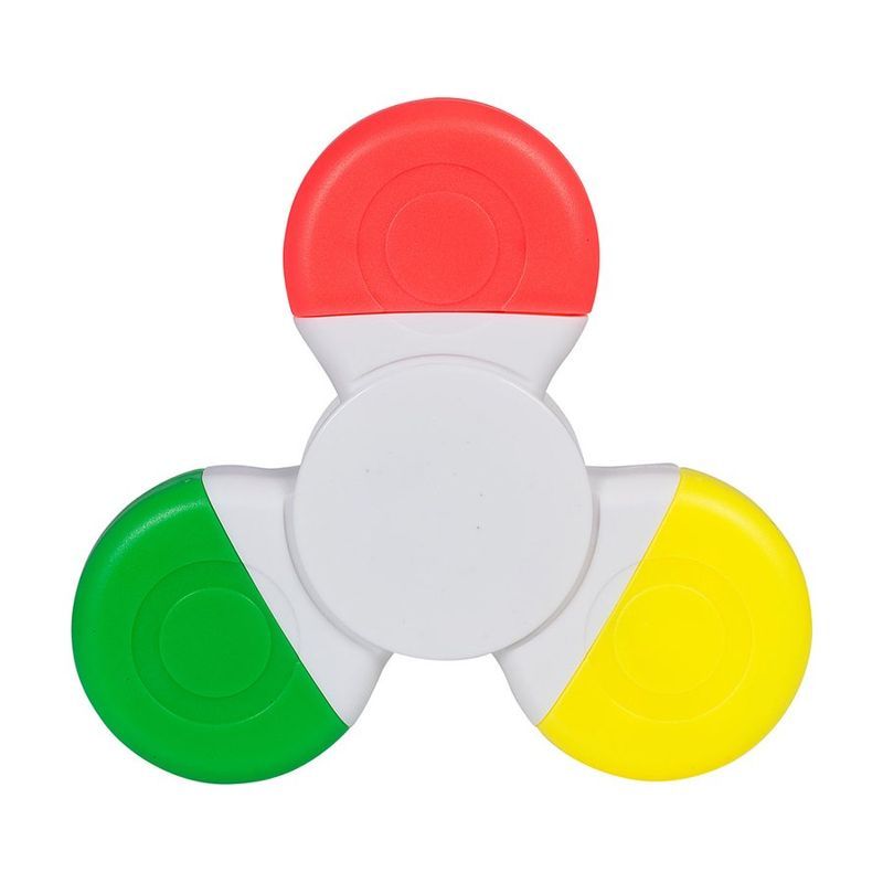 Tri-Highlighter Fidget Spinner