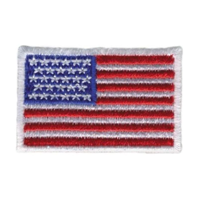 Heat Seal American Flag Patch
