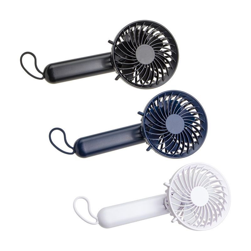 Quiet Breeze Rechargeable Hand Fan with Carabiner