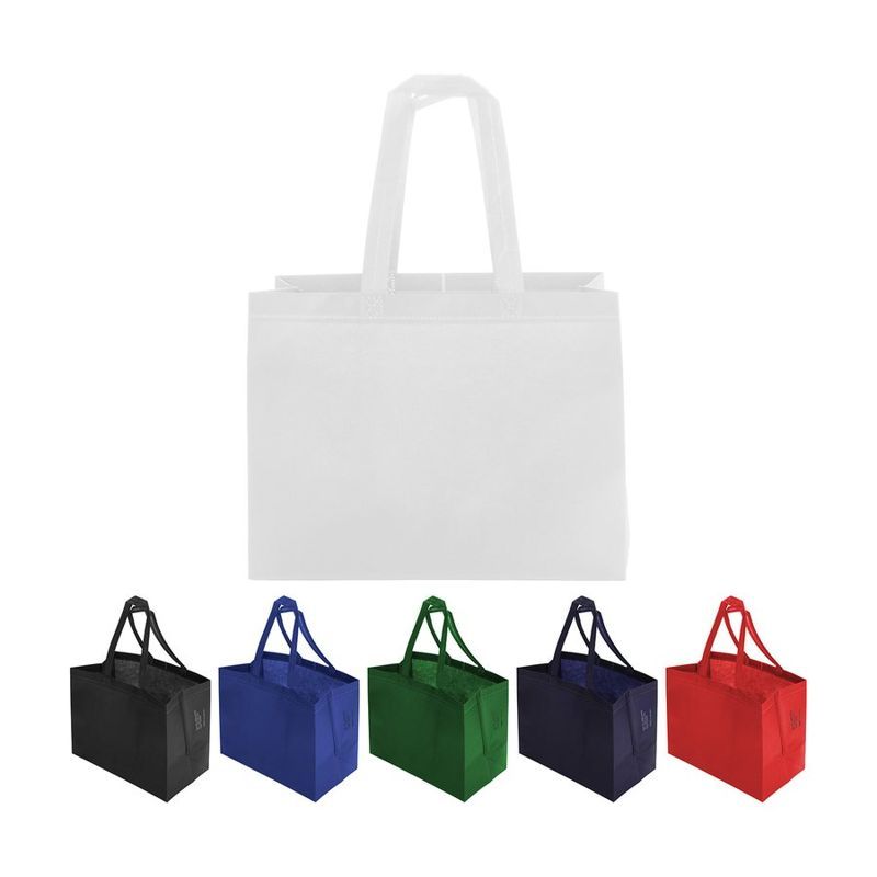 80 GSM Recycled Non-Woven Polypropylene Heat-Sealed Tote