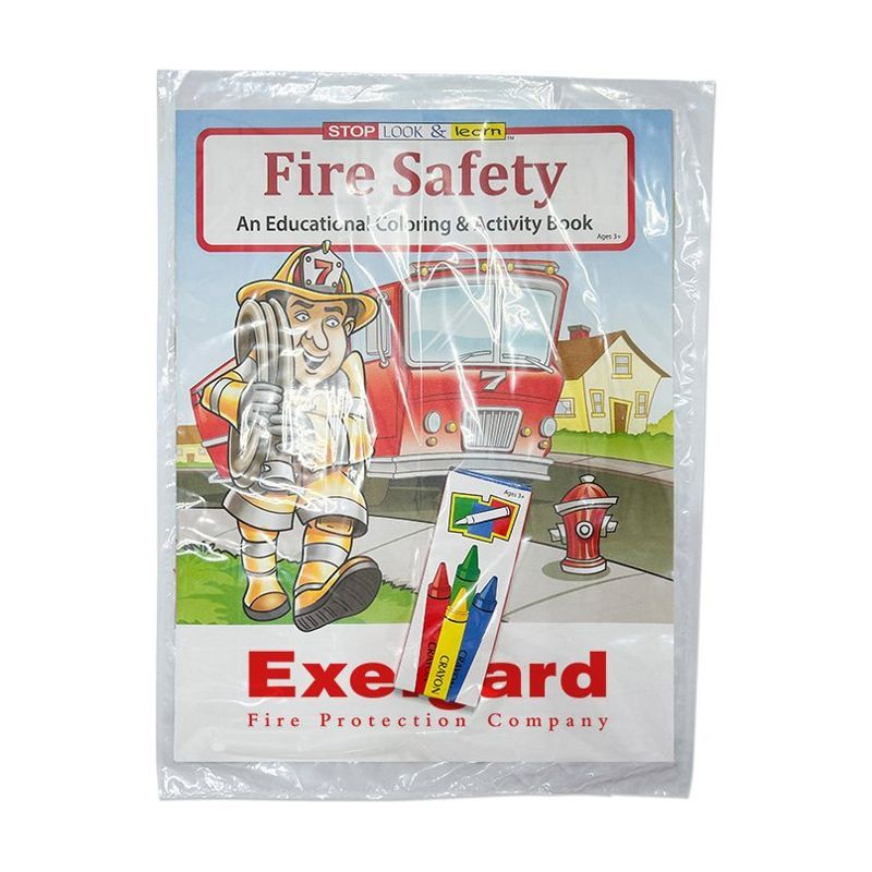Fire Safety Coloring Book Fun Pack