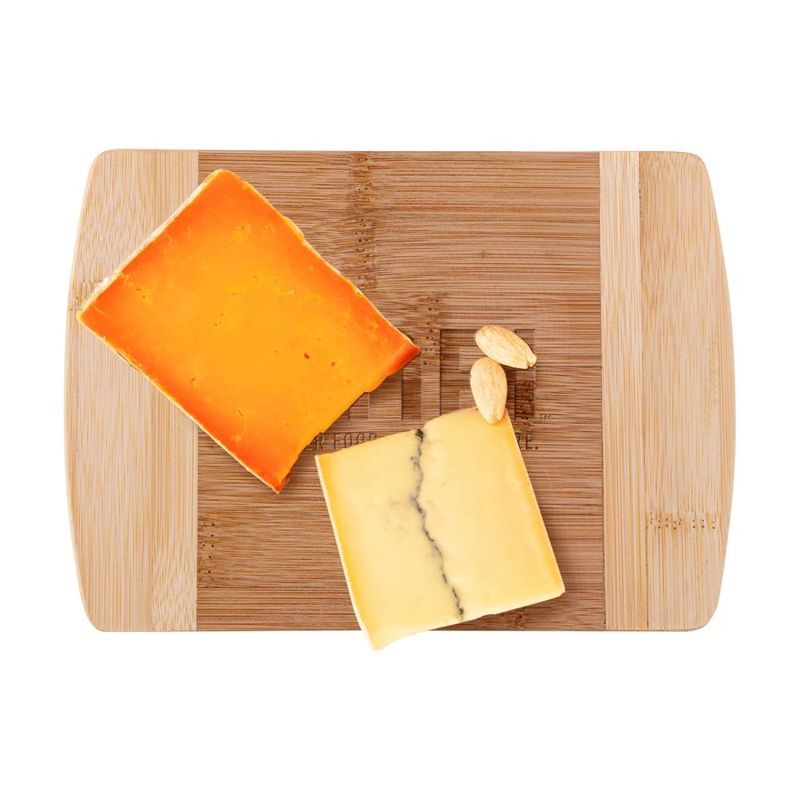 Wellington 8-Inch Two-Tone Bamboo Cutting Board
