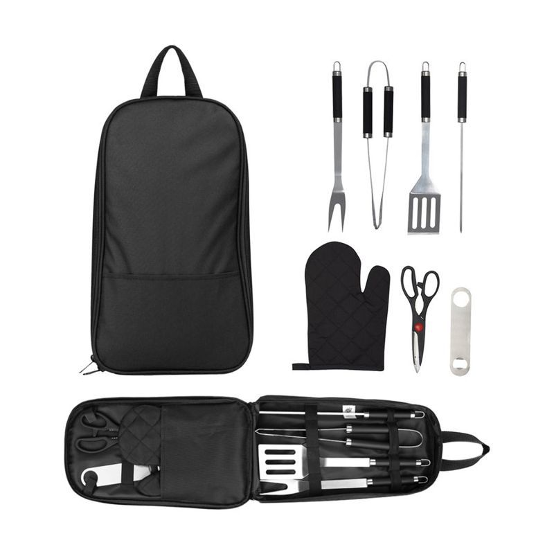 7-Piece BBQ Set In Carrying Case
