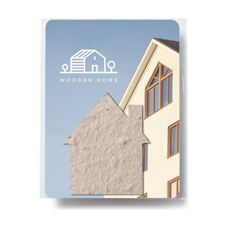 House Shaped Plantable Gift Pack