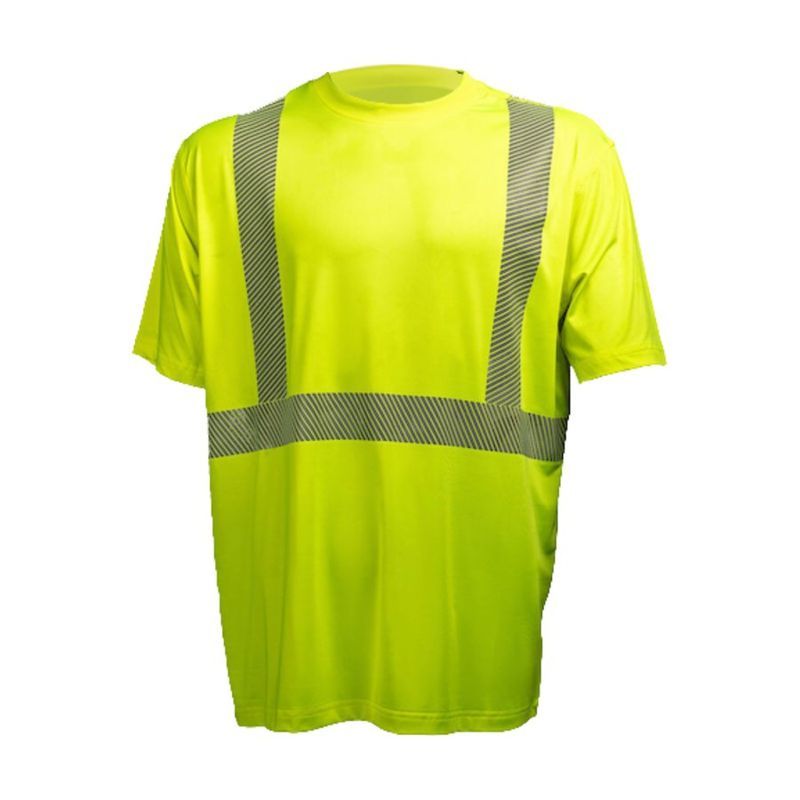 Hi-Vis Performance Knit Segmented Tape T-Shirt, Type R Class 2