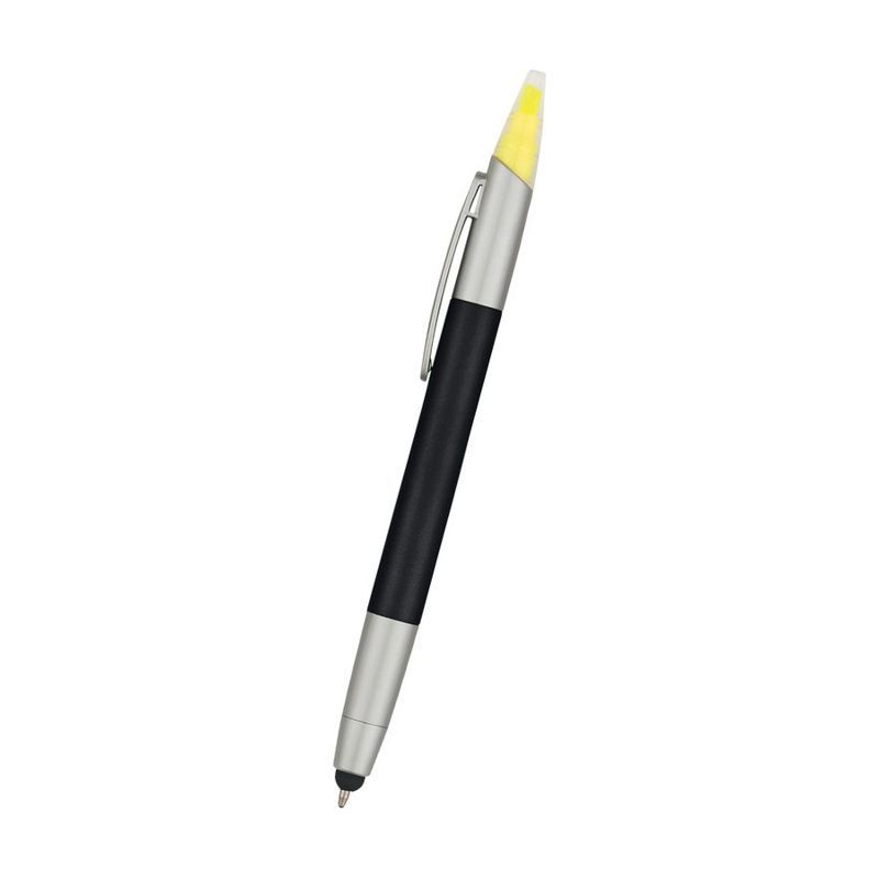 3-in-1 Pen With Highlighter and Stylus