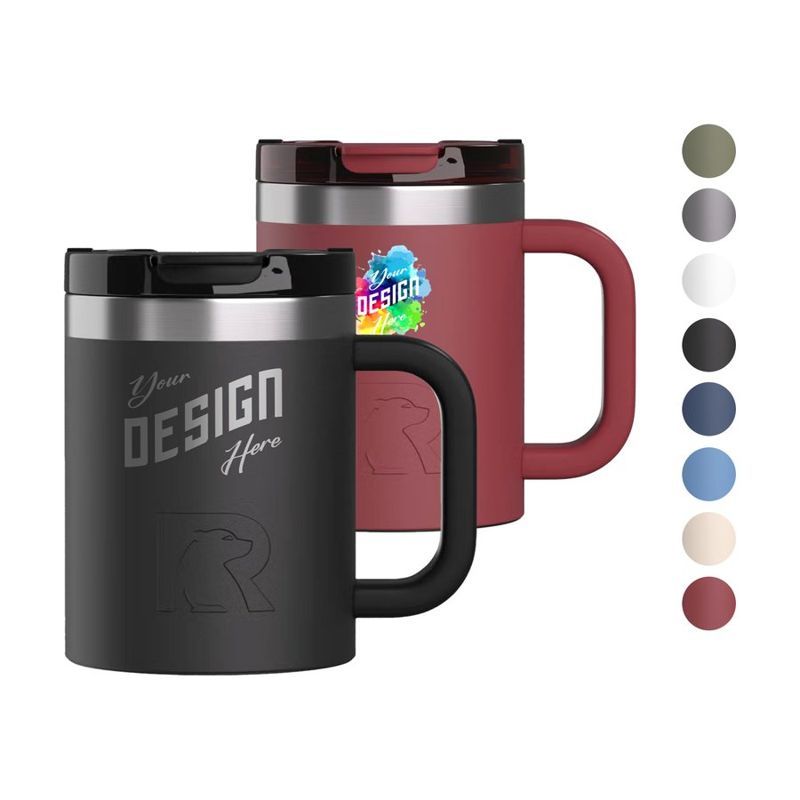 RTIC 12 oz Stainless Steel Ceramic Lined Essential Coffee Mug