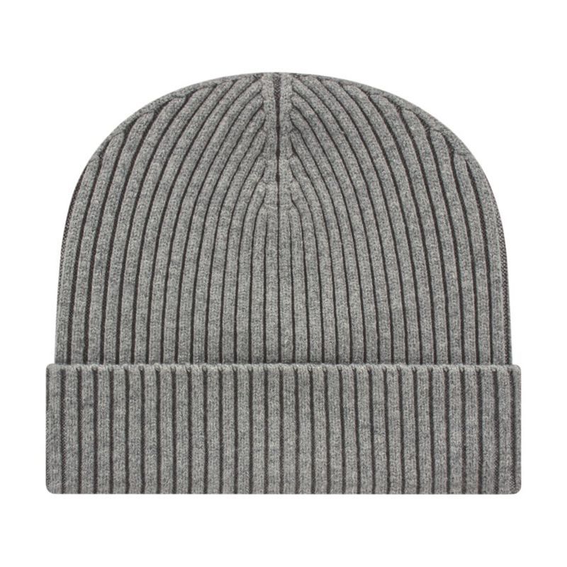 Tri-Blend Ribbed Knit Cap with Cuff