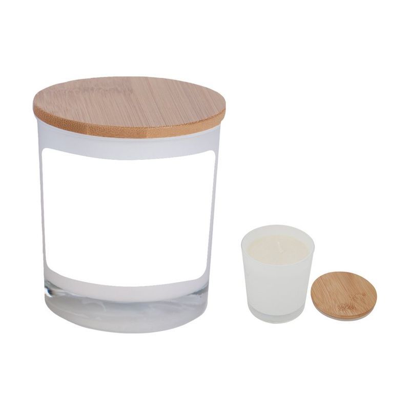 Bamboo Soy Candle with Full Color Label