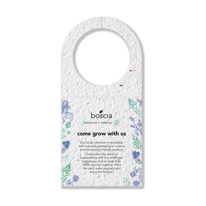 Seed Paper Bottle Necker 2.25" x 4.75"