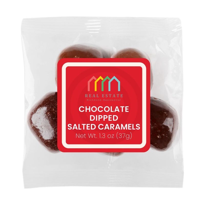 Chocolate Dipped Salted Caramels, Taster Packet
