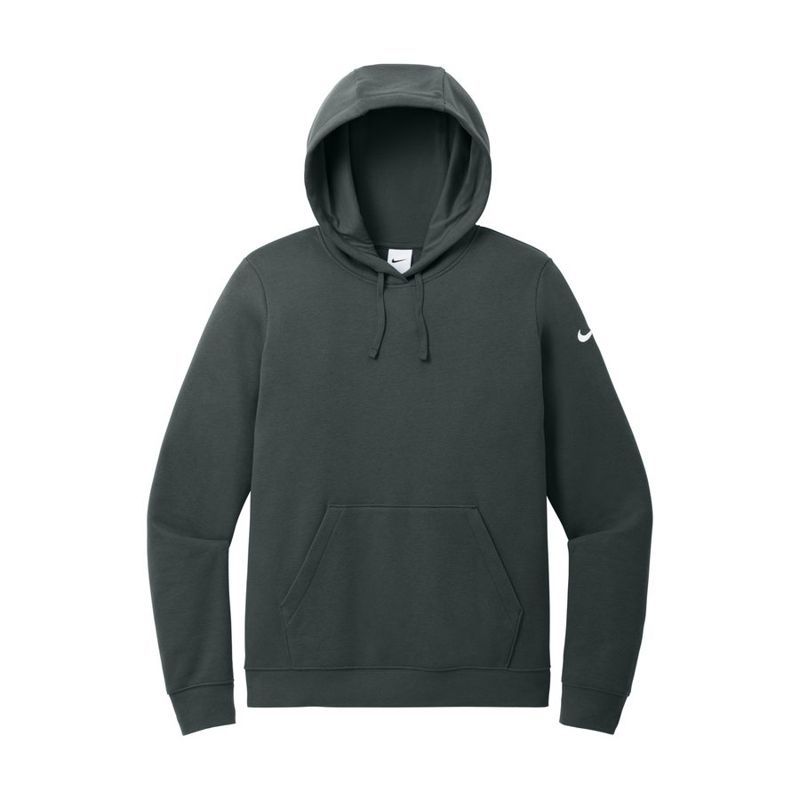Nike Women's Club Fleece Sleeve Swoosh Pullover Hoodie