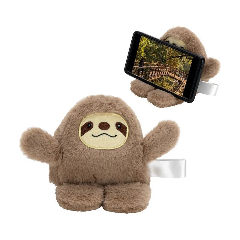 Weighted Sloth Plush Phone Holder