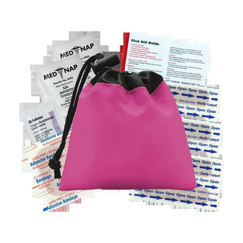 Cinch Pouch First Aid Kit, 11 Piece