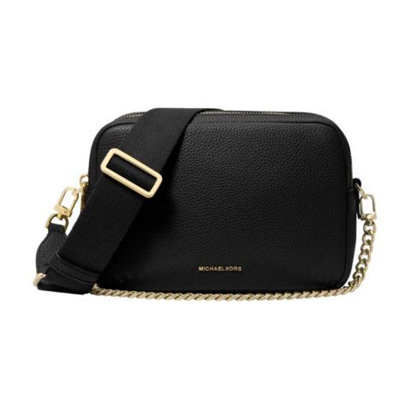 Michael Kors Bryant Medium Pebbled Leather Camera Crossbody Bag