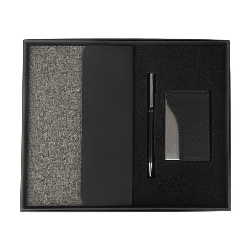 Journal, Pen and Card Case Gift Set