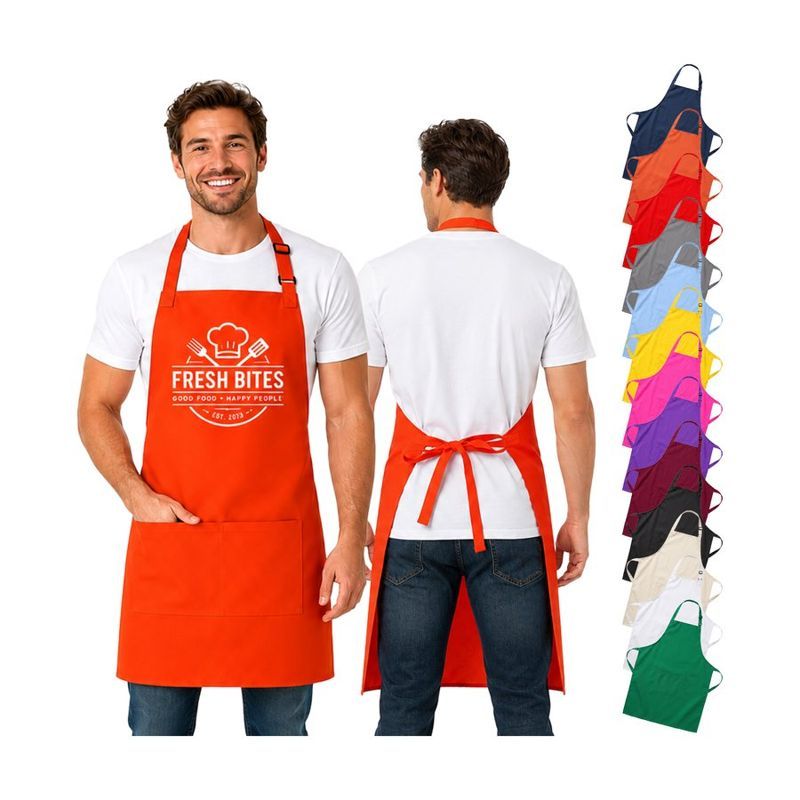 Kitchen Apron with Pocket 26" x 36"